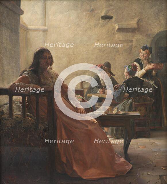 Leonora Christina in Prison, 1870. Creator: Kristian Zahrtmann.