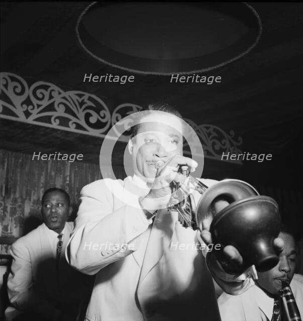 Portrait of Ray Nance, Aquarium, New York, N.Y., ca. Nov. 1946. Creator: William Paul Gottlieb.