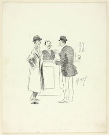 A Drinking Bar, n.d. Creator: Philip William May.