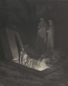 Inferno. Illustration to the Divine Comedy by Dante Alighieri.