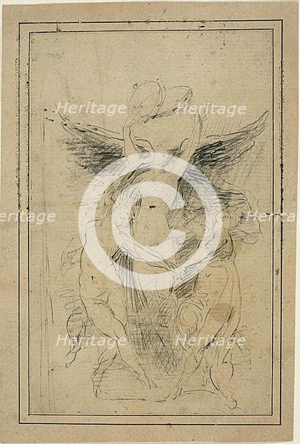 Five Dancing Female Figures, 1865. Creator: Jean-Baptiste Carpeaux.