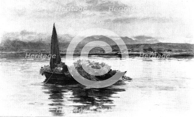 Pictures from the Royal Academy: Bringing Home the Bracken - Colin Hunter, A.R.A., 1898. Creator: Unknown.