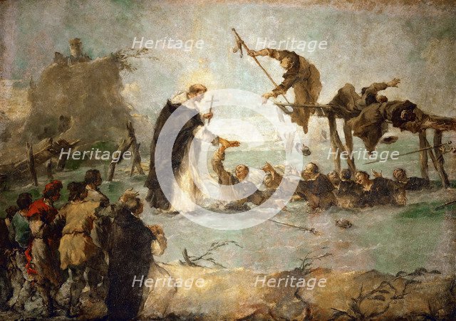 The Miracle of a Dominican Saint (Saint Goncalo de Amarante?).