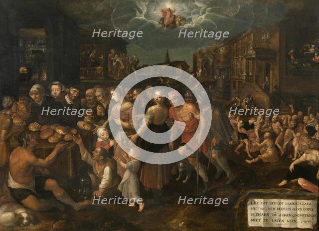 The Seven Acts of Mercy, 1608. Creator: Frans Francken II.