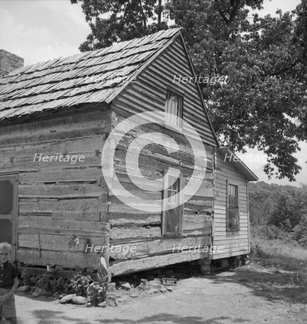 Home of chair factory worker, Orange County, North Carolina, 1939. Creator: Dorothea Lange.