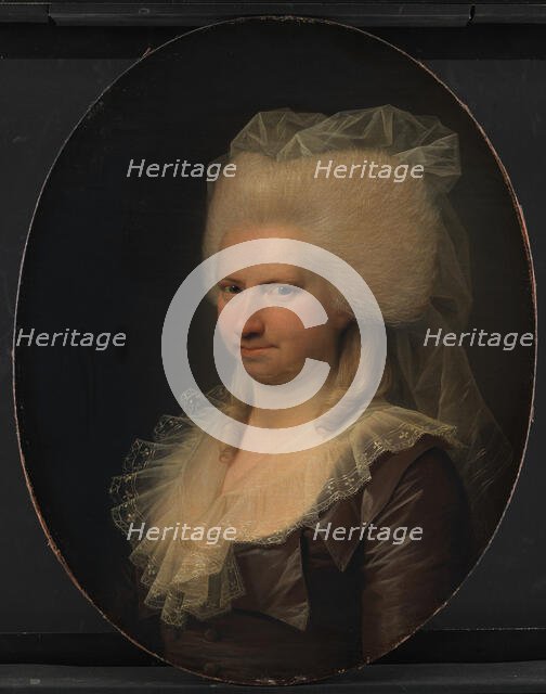 Charlotte Sophie Gerner, née Rasch, wife of Henrik Gerner, 1785. Creator: Jens Juel.