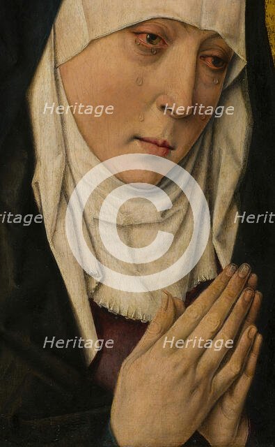 Mater Dolorosa (Sorrowing Virgin), 1480/1500. Creators: Dieric Bouts the Younger, Workshop of Dieric Bouts.