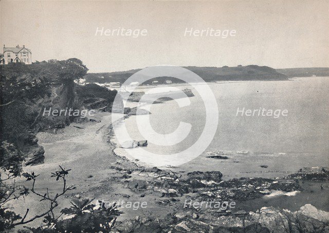 'Saundersfoot - General View of the Bay', 1895. Artist: Unknown.