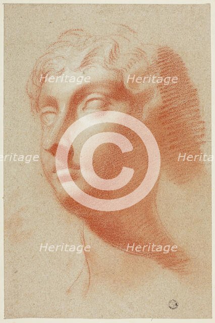 Female Head, 1666-1712.  Creator: Pietro Dandini.