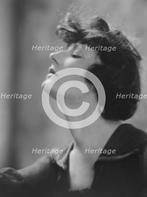 Miss Chapin, portrait photograph, 1918 Feb. 20. Creator: Arnold Genthe.