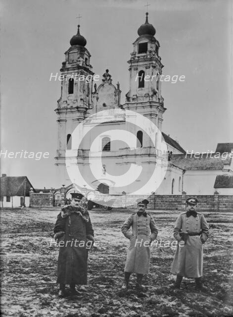 Russian Church at Suwalki in German hands, between c1914 and c1915. Creator: Bain News Service.