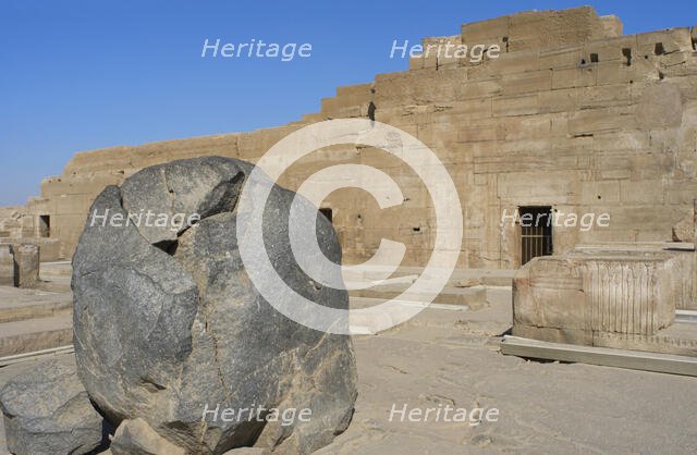 Temple of Kom Ombo, Egypt, Ptolemaic Dynasty, 2nd century BC, (2019).  Creator: LTL.