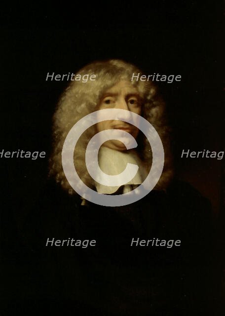 Portrait of a Man, 1676. Creator: Nicolaes Maes.