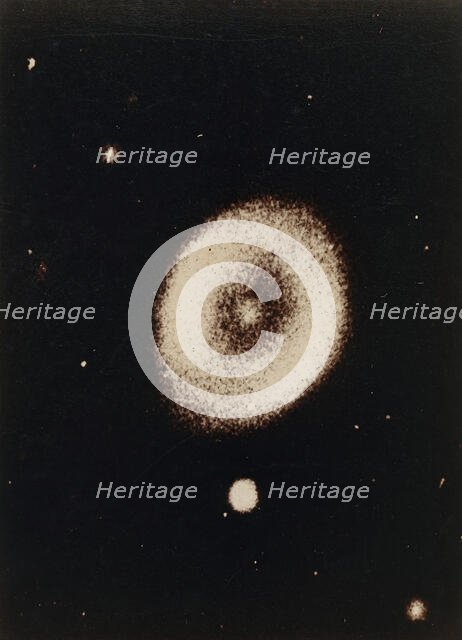 Nebuleuse de la Lyre, ca. 1885. Creators: Paul Henry, Prosper Henry.