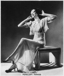 Penelopy Parkes, actress, 1939. Artist: Unknown