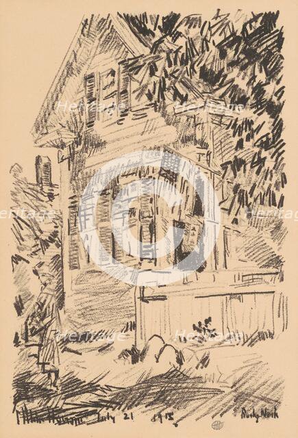 The Service Flag, 1918. Creator: Frederick Childe Hassam.