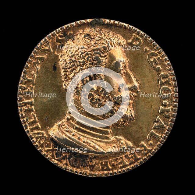 Wilhelm V, 1548-1626, Duke of Bavaria [obverse], 1568. Creator: Unknown.