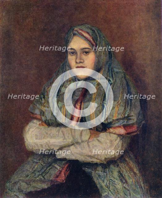 'The Townswoman', 1902, (1965).  Creator: Vasily Surikov.