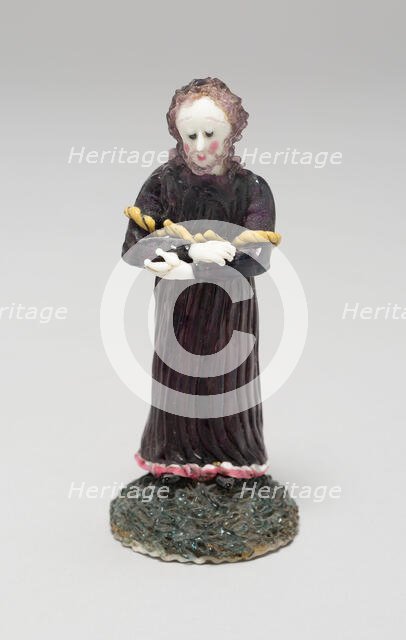 Man with Arms Crossed in Front, France, 1700/50. Creator: Verres de Nevers.