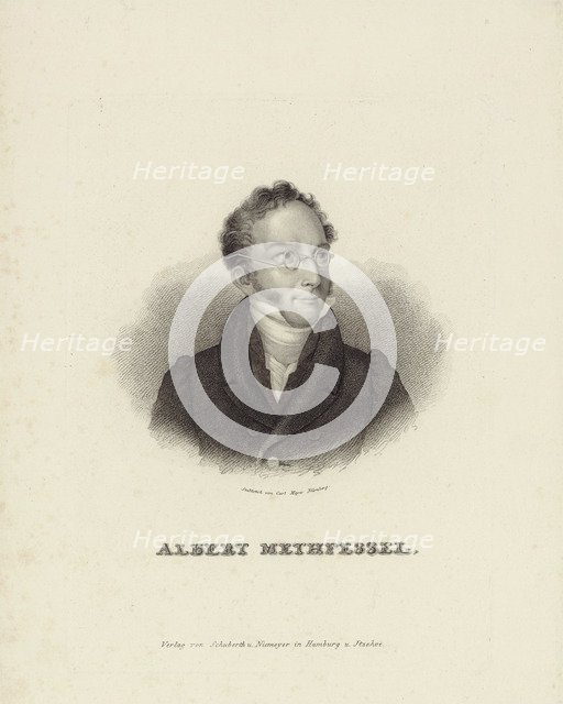 Portrait of Albert Methfessel (1785-1869), c. 1830.