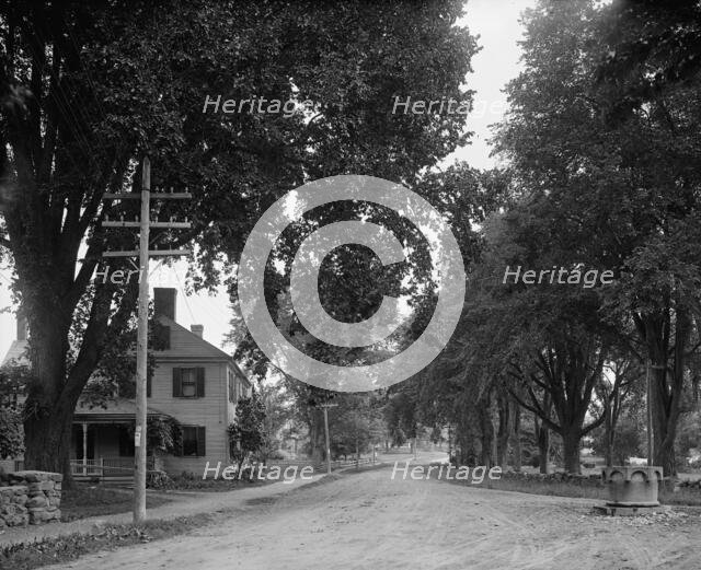 Street in York Village, York, Maine, c1908. Creator: Unknown.