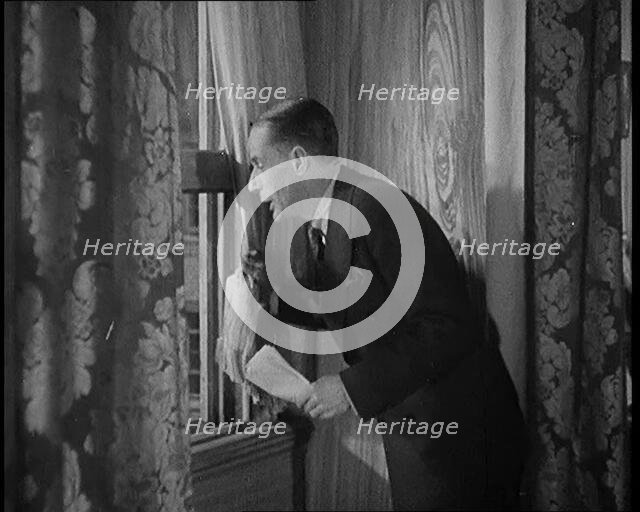 Comic Making Jokes, 1931. Creator: British Pathe Ltd.