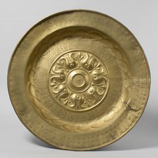 Dish, German, early 16th century. Creator: Unknown.