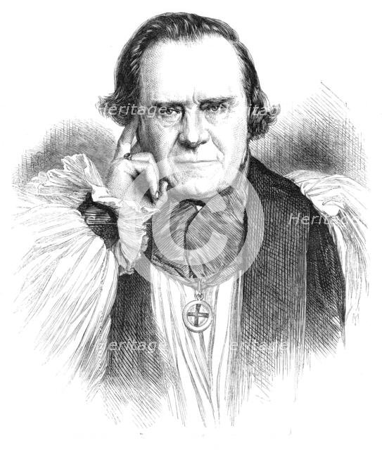 The Right Rev. Samuel Wilberforce, D.D., Bishop of Winchester, 1870. Creator: Unknown.