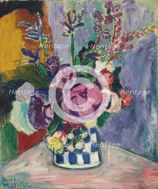 The Peonies, 1907. Creator: Matisse, Henri (1869-1954).