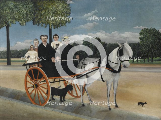 Old Junier's Cart. Artist: Rousseau, Henri Julien Félix (1844-1910)