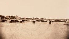 Lyon, Viaduc du Rhône, ca. 1861. Creator: Edouard Baldus.