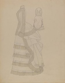 Dress, c. 1936. Creator: Catherine Fowler.