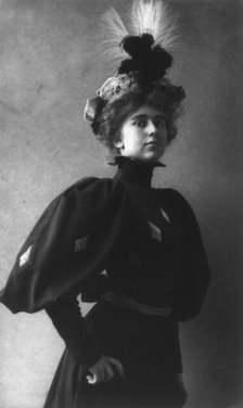 Miss Barney, between c1890 and c1910. Creator: Frances Benjamin Johnston.
