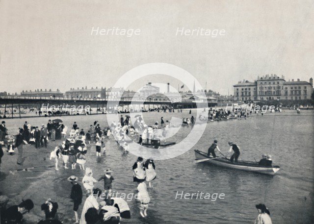'Southport - The Pier and the South Lake', 1895. Artist: Unknown.