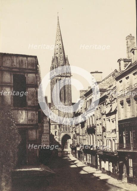 St. Pierre, Caen, 1850s. Creator: Unknown.