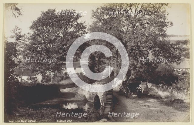 View near Wear Gifford, 1860/94. Creator: Francis Bedford.