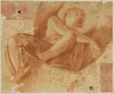 Foreshortened Angel, 1522/30. Creators: Correggio, Unknown.