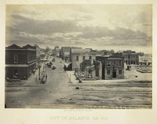 City of Atlanta, GA, No. 2, 1866. Creator: George N. Barnard.