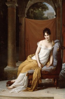 'Portrait of Juliette Recamier', 1805.  Artist: Francois Pascal Simon Gerard