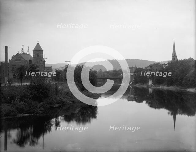 Down the Chenango, Binghamton, N.Y., between 1900 and 1906. Creator: Unknown.