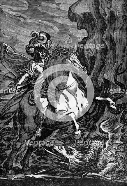 Saint George, between c1592 and c1625. Creator: Giuseppe Scolari.