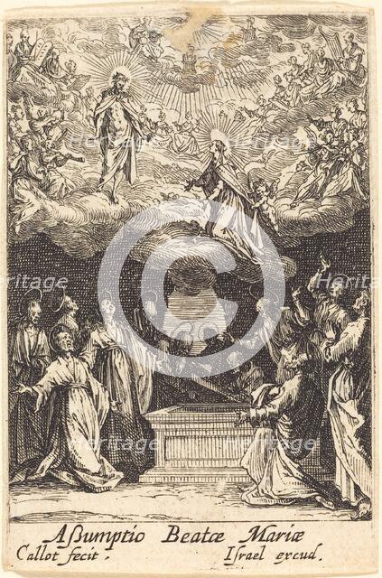 The Assumption of the Virgin, in or after 1630. Creator: Jacques Callot.