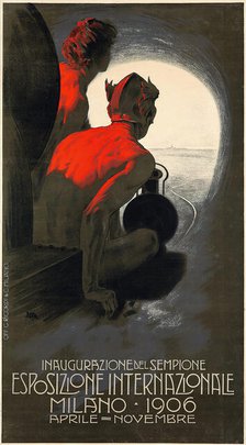 Esposizione Internazionale Milano, 1906, 1906. Creator: Metlicovitz, Leopoldo (1868-1944).