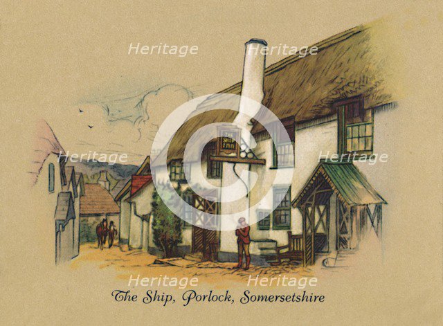 'The Ship, Porlock, Somersetshire', 1939. Artist: Unknown.