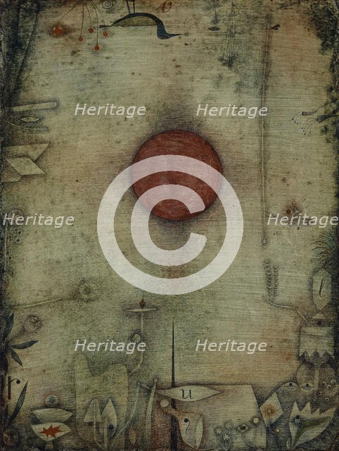 Ad marginem, 1930-1936. Creator: Klee, Paul (1879-1940).