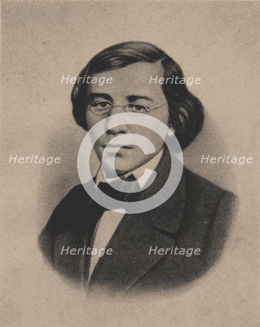 Portrait of Nikolay Chernyshevsky (1828-1889). Artist: Anonymous  