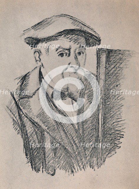 'Portrait of the Artist', c.1900, (1946).  Artist: Paul Cezanne.