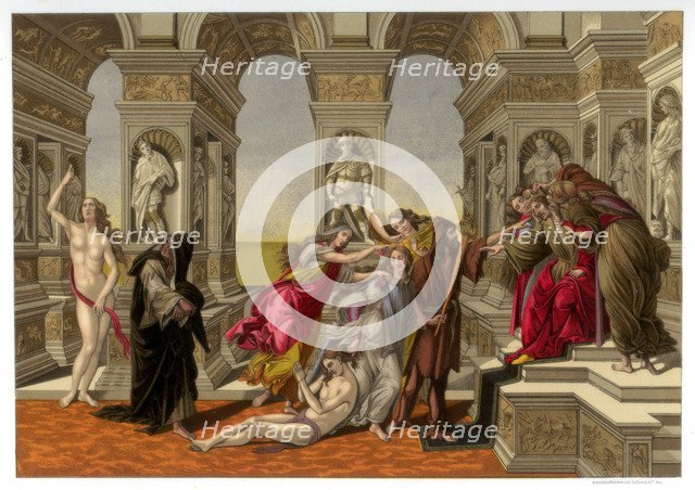 'The Calumny of Apelles', 1494-1495 (1870). Artist: Franz Kellerhoven