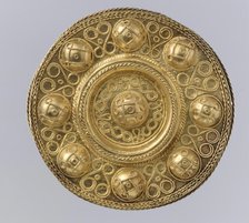 Disk Brooch, Langobardic, ca. 600. Creator: Unknown.