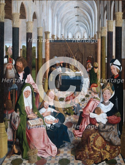 The Holy Kinship, 1493. Artist: Geertgen tot Sint, Jans (ca. 1460-ca. 1490)